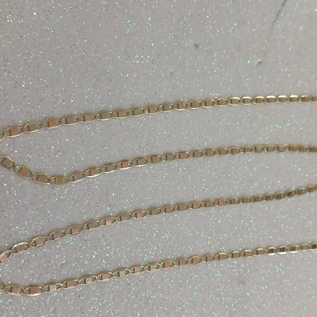 CADENA ESPECIAL MARINERA ESPEJO 3.41G 50 CM (NUEVO)