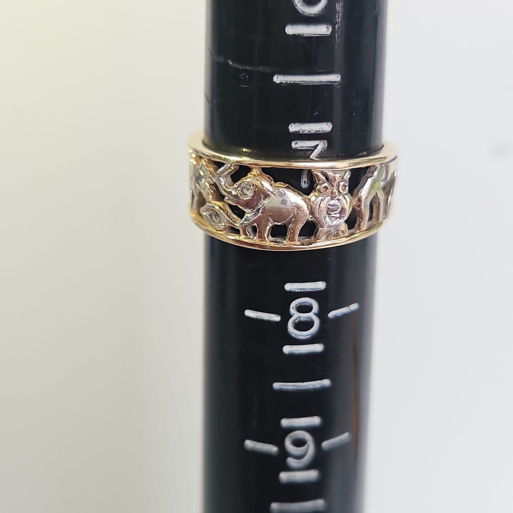 K1 3,30 GRMS 10 K ESPECIFICACIONES COMPLEMENTARIAS ARGOLLA, MOTIVO BUENA SUERTE (SEMINUEVO)