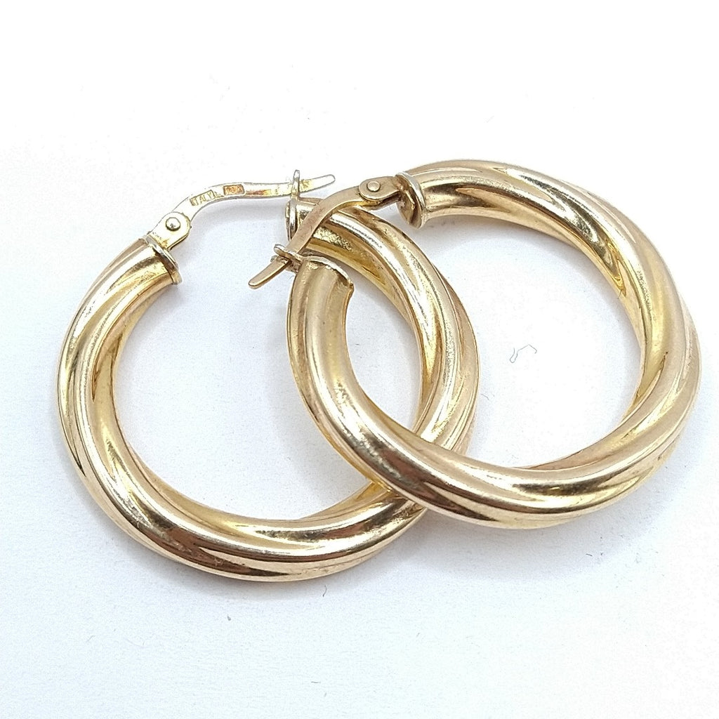 ARRACADAS PAR ORO 10 K 3.9 GRMS (SEMINUEVO)