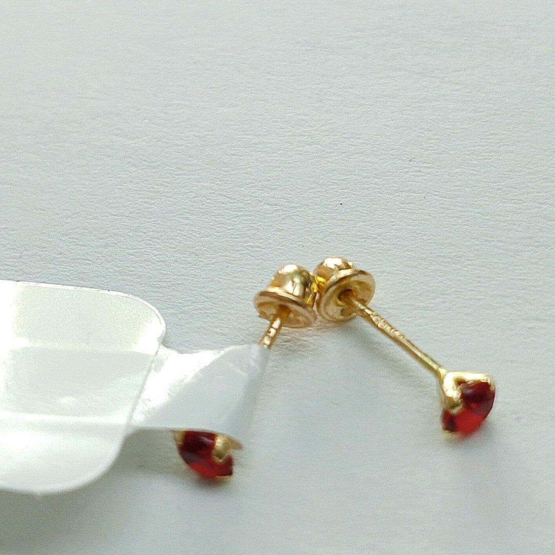 BROQUELES ORO 14K 1 (NUEVO)