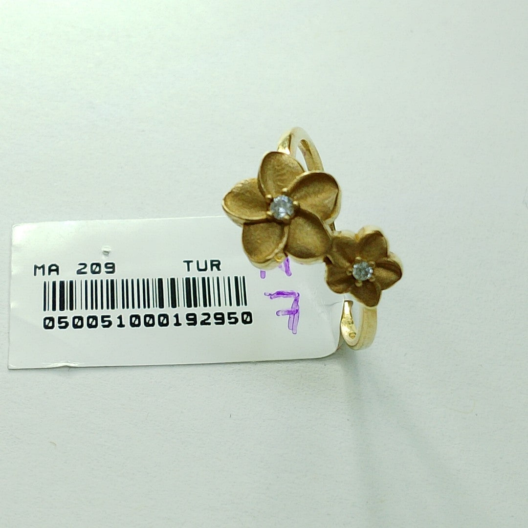 ANILLOS DAMA ORO 14K 2 (NUEVO)