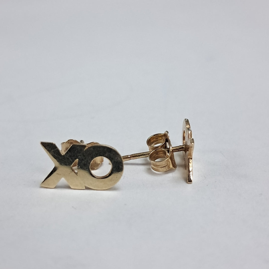 ARETES PAR ORO 14 K 1.2 GRMS (SEMINUEVO)