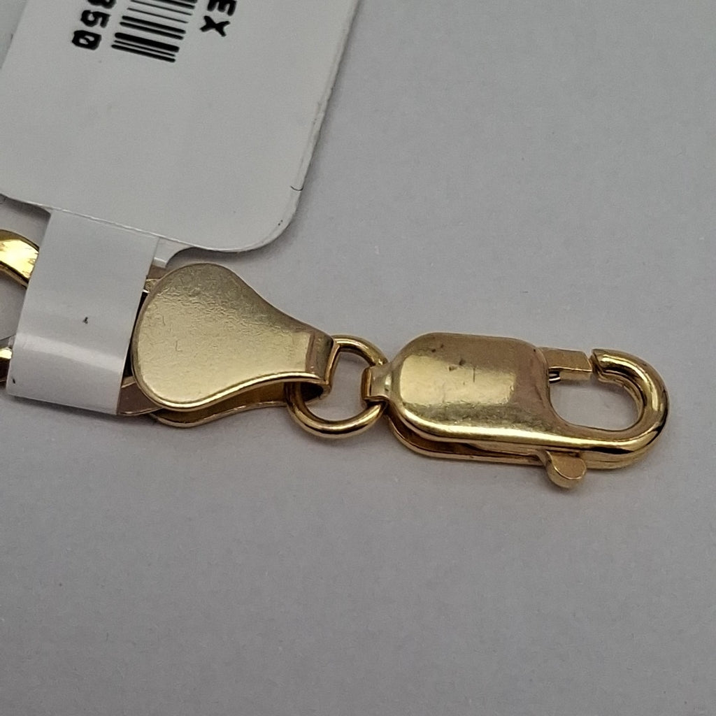 PULSERA BARBADO DIAMANTADO 9.8GR 21 CM (NUEVO)