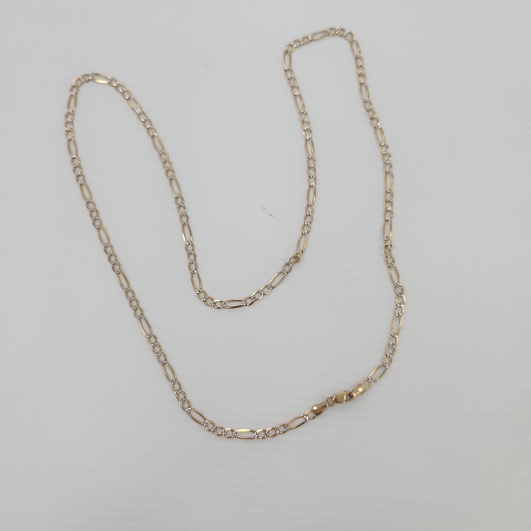 CADENA ORO, RODIADO 14 K 7.8 GRMS (SEMINUEVO)