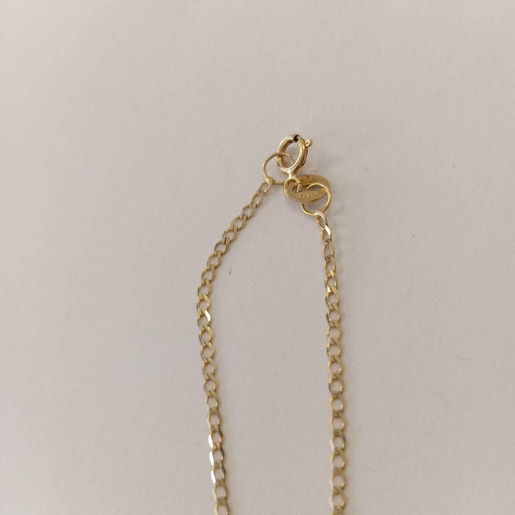 K1 1,90 GRMS 14 K ESPECIFICACIONES COMPLEMENTARIAS CADENA TEJIDO ANCLADO 1.9 GRA (SEMINUEVO)