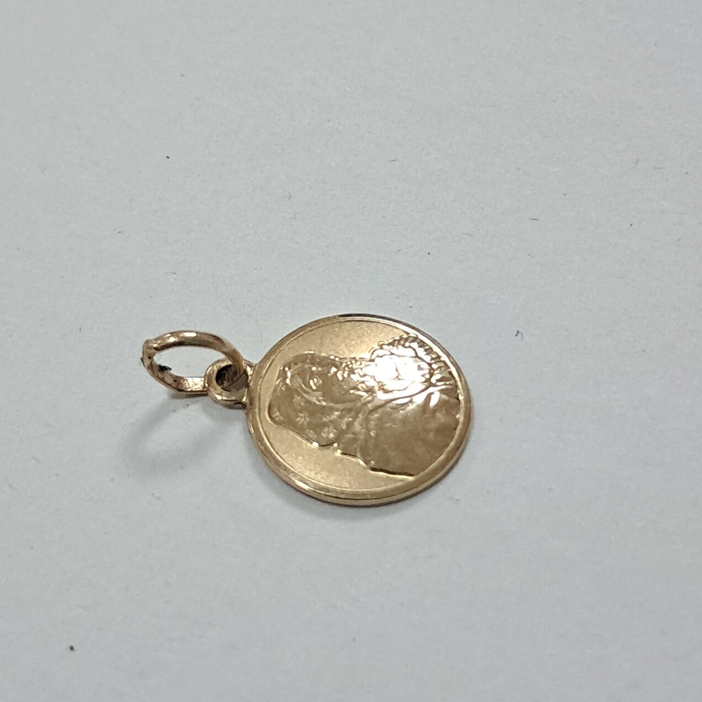 MEDALLA RELIGIOSA ORO 14 K 0.9 GRMS (SEMINUEVO)