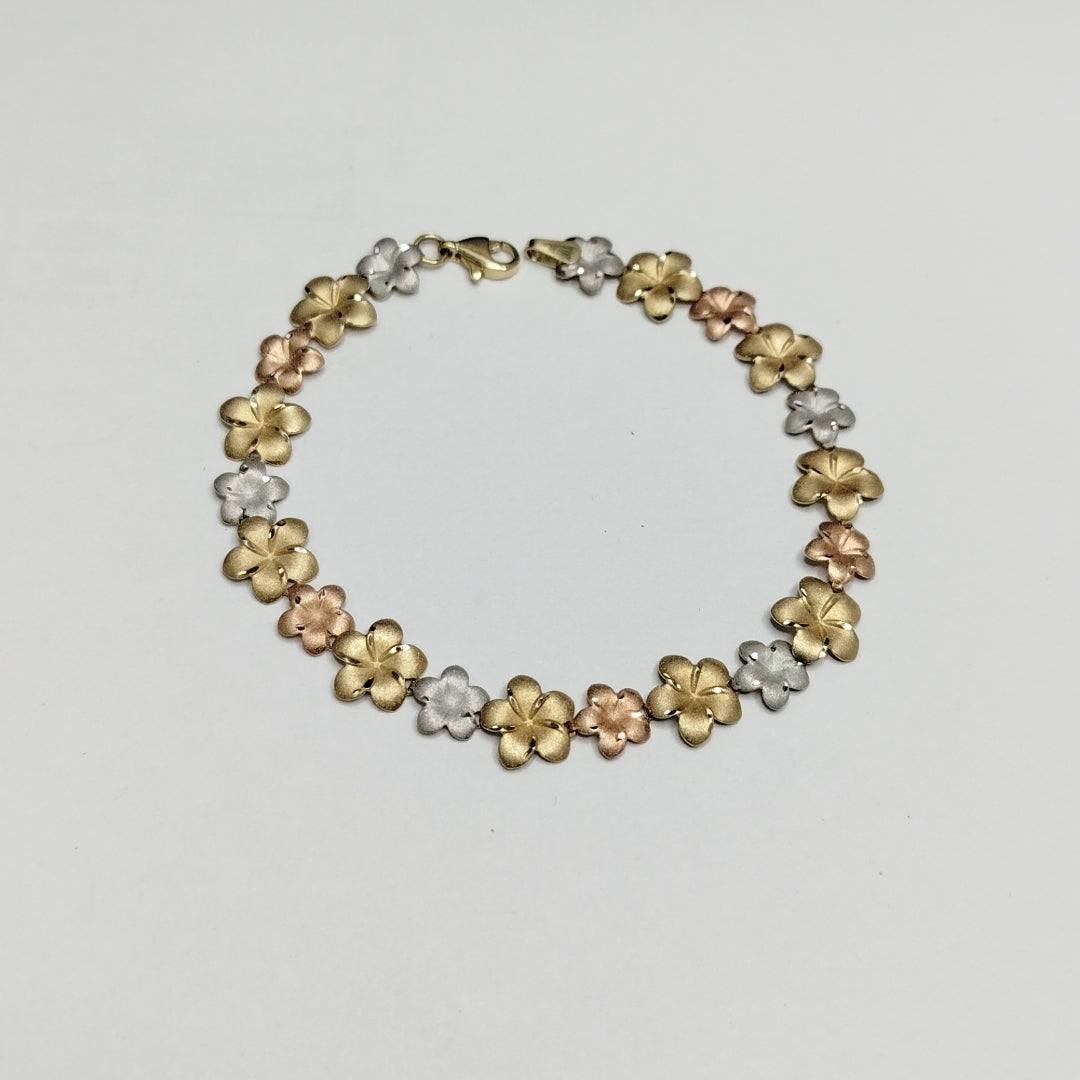 PULSERA ORO, ORO COMBINADO 14 K 3.9 GRMS (SEMINUEVO)