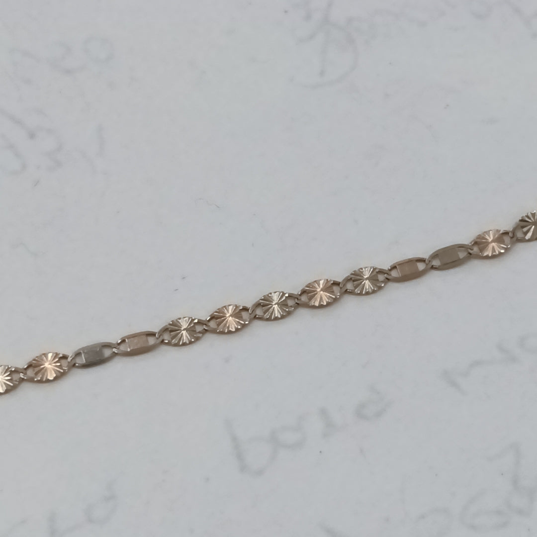 K1 1,40 GRMS 14 K ESPECIFICACIONES COMPLEMENTARIAS CADENA HECHURA ESPECIAL (SEMINUEVO)