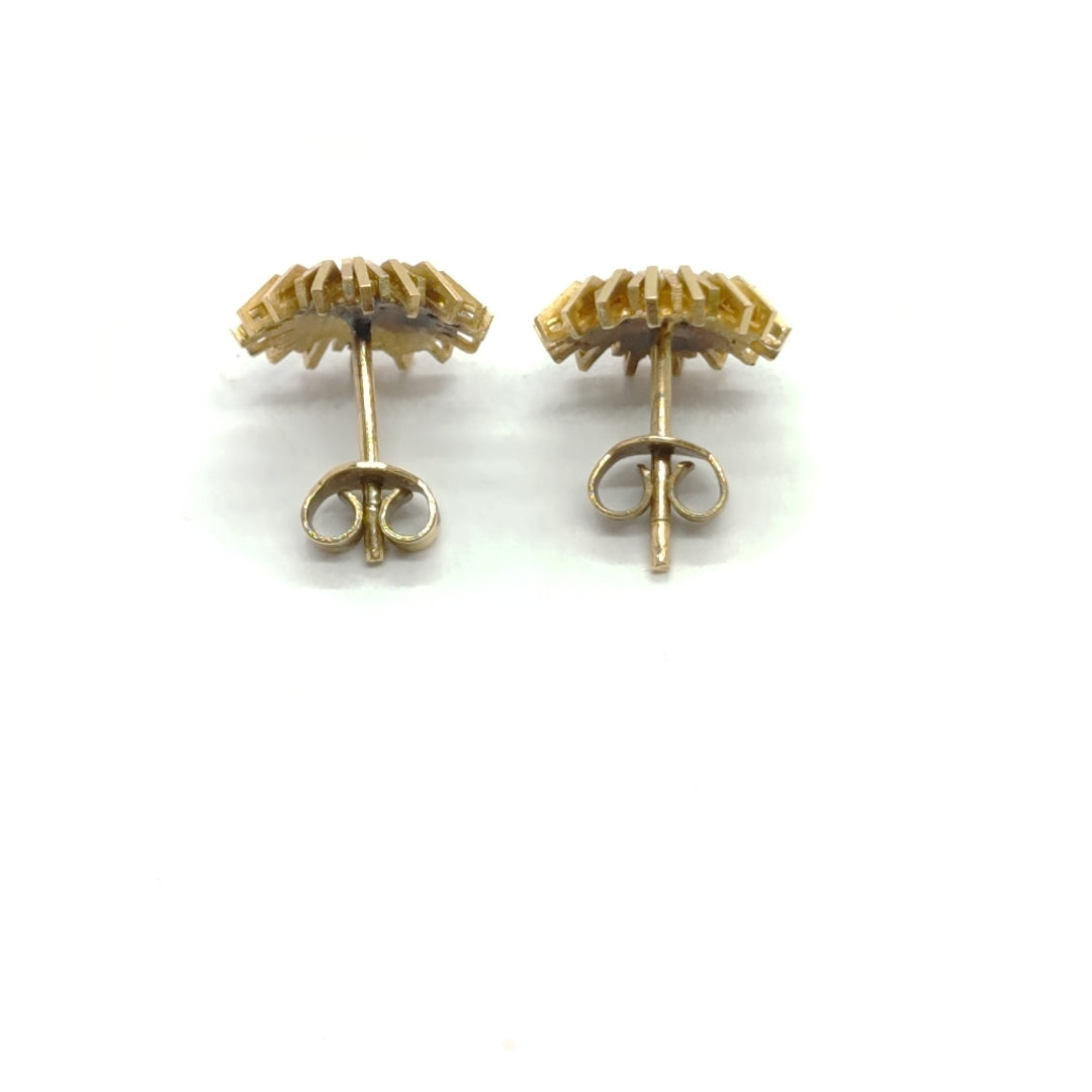 K1 1,20 GRMS 14 K ESPECIFICACIONES COMPLEMENTARIAS PAR DE ARETES (SEMINUEVO)