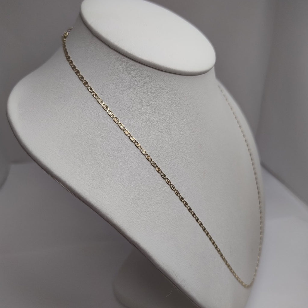 CADENA TEJIDO MARINERO 3.61GR 55 CM (NUEVO)