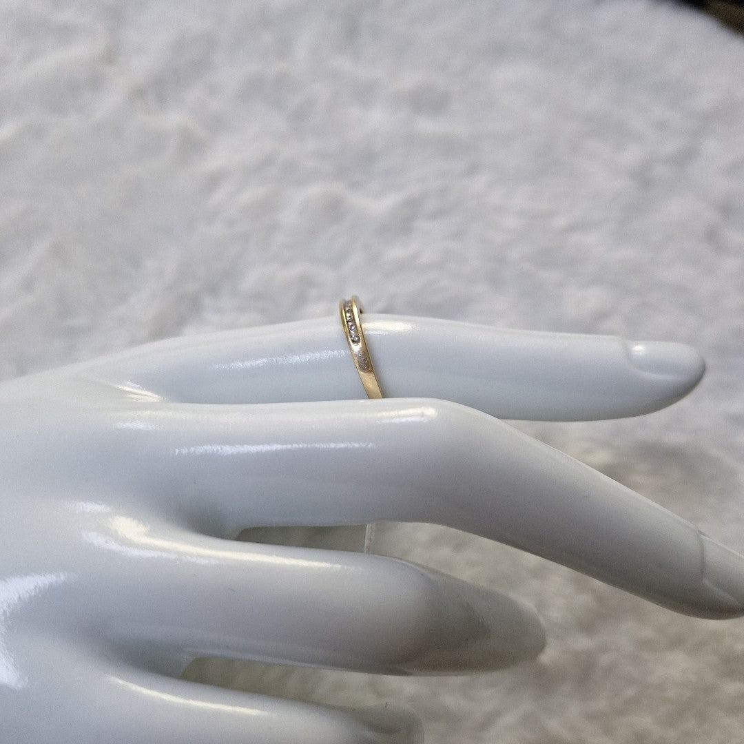 K1 2,10 GRMS 10 K ESPECIFICACIONES COMPLEMENTARIAS ARGOLLA CON CIRCONIA (SEMINUEVO)