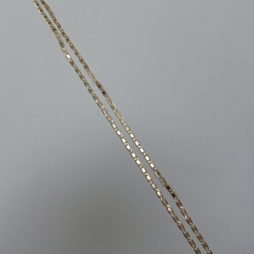 CADENA ESPECIAL MARINERA ESPEJO 7.1G 55 CM (NUEVO)