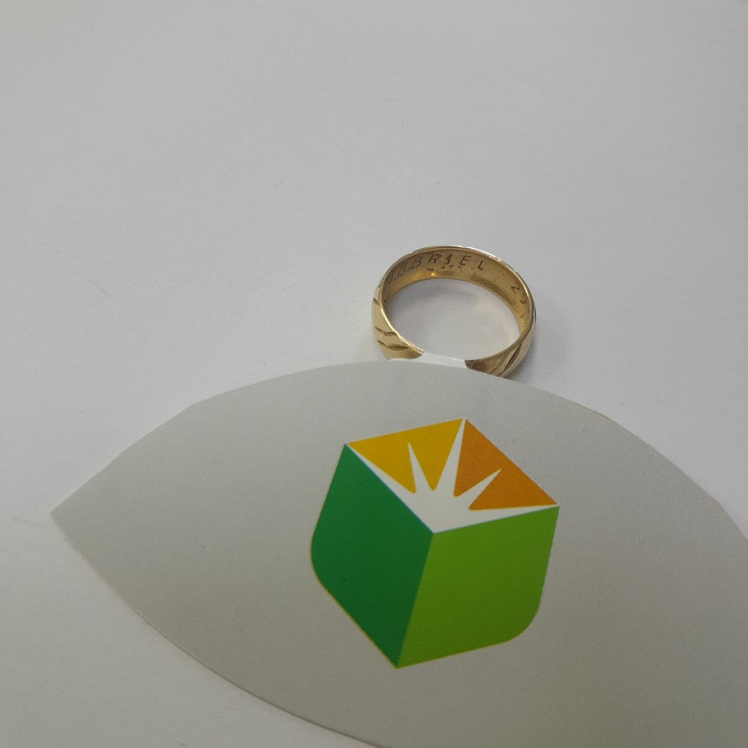 ARGOLLA ORO 10 K 2.2 GRMS (SEMINUEVO)