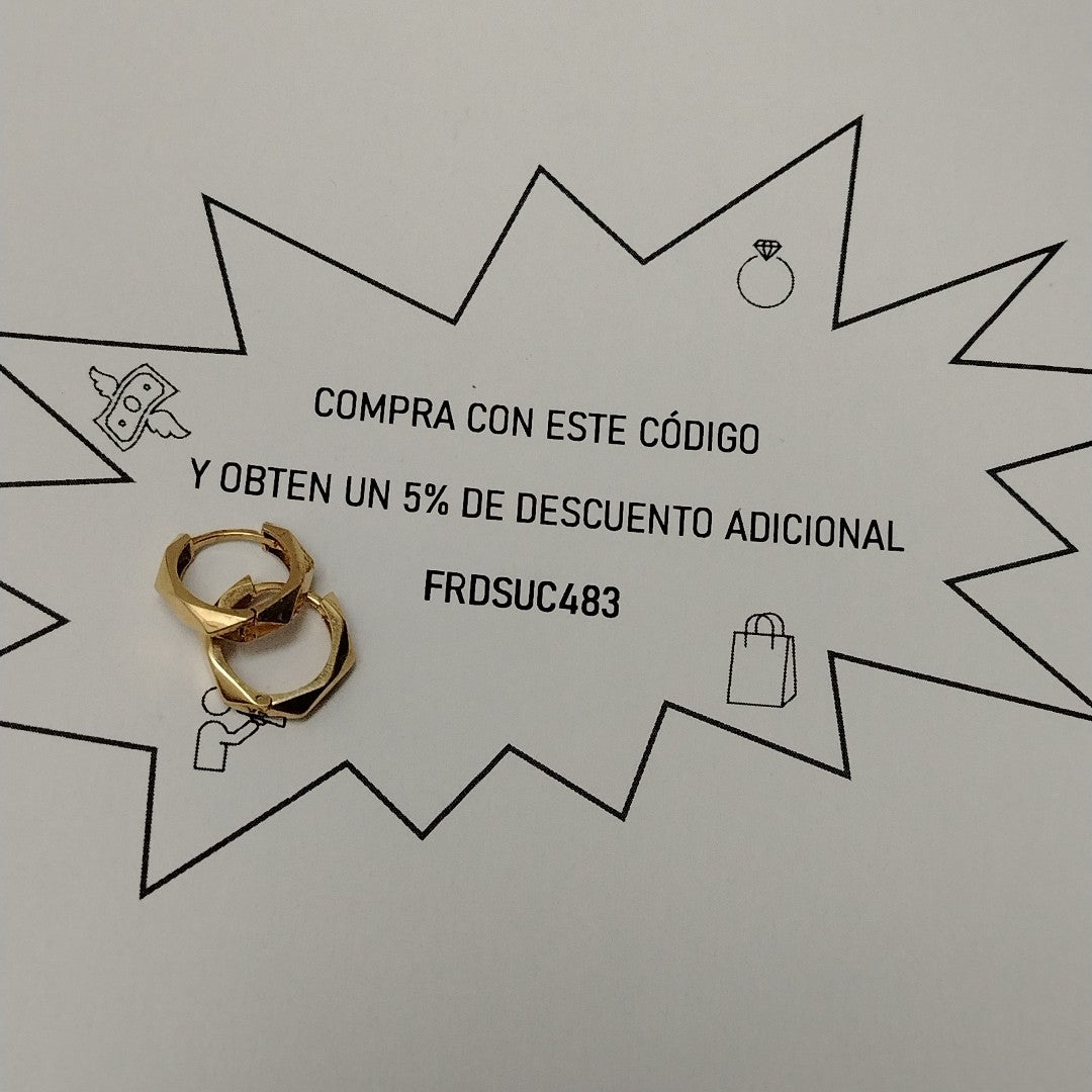 HUGGIES ORO 14K 2 (NUEVO)