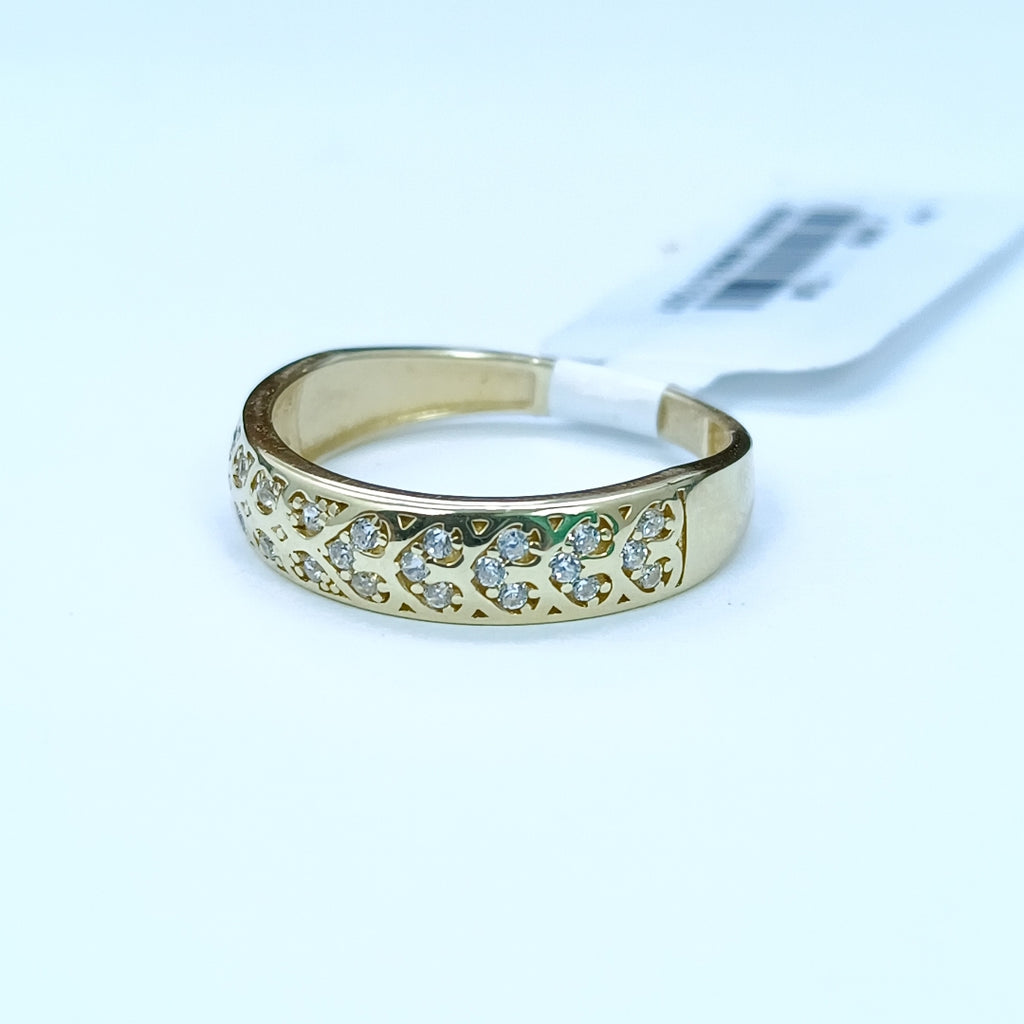 ANILLOS DAMA ORO 14K 2 (NUEVO)