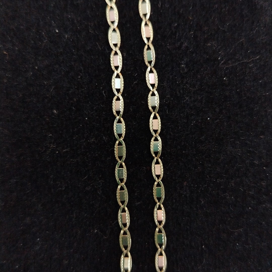 CADENA ORO, ORO COMBINADO 10 K 5.2 GRMS (SEMINUEVO)