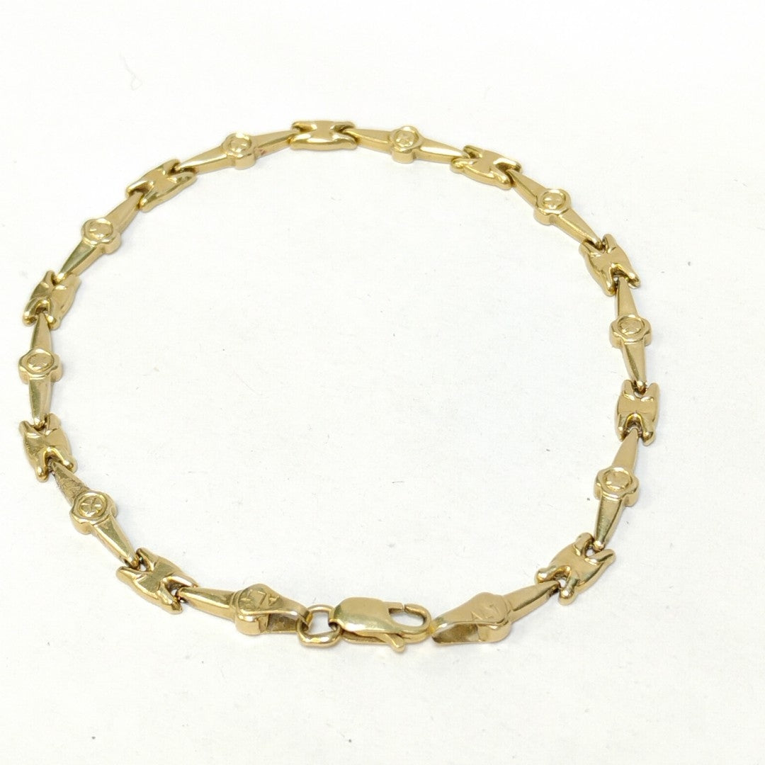 K1 3,20 GRMS 14 K ESPECIFICACIONES COMPLEMENTARIAS PULSERA HECHURA ESPECIAL 19 C (SEMINUEVO)