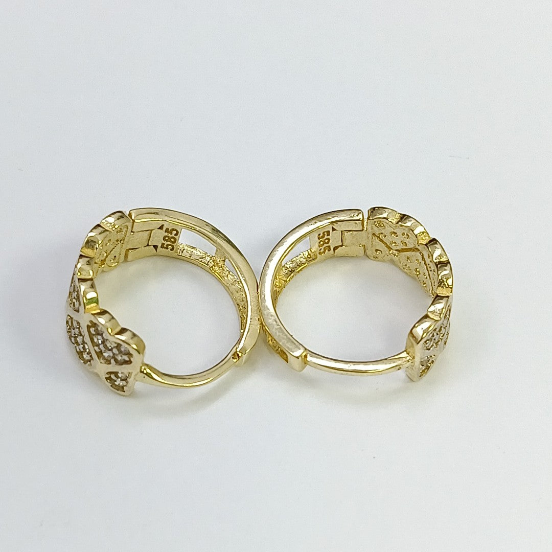 HUGGIES ORO 14K 2.8 (NUEVO)