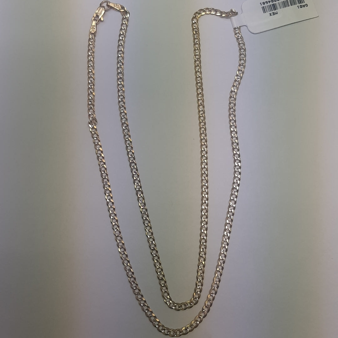 CADENA BARBADA 8G 55 CM (NUEVO)