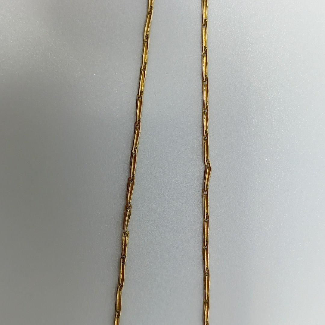 K1 2,70 GRMS 14 K ESPECIFICACIONES COMPLEMENTARIAS CADENA HECHURA ESPECIAL 14 K (SEMINUEVO)