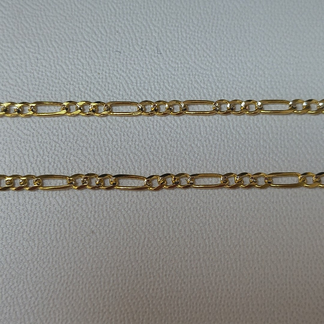 CADENA 3X1 5.3G 55 CM 14K (NUEVO)