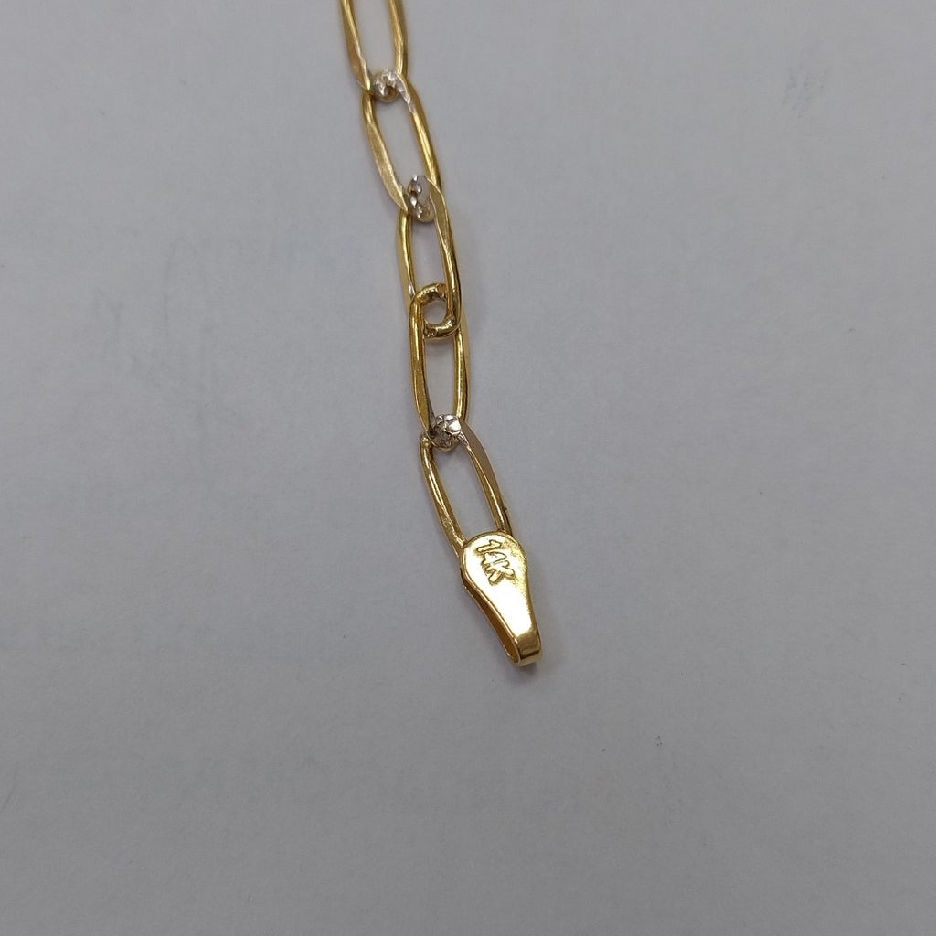 PULSERA TEJIDO ESLABONES 4.6G 21 CM (NUEVO)