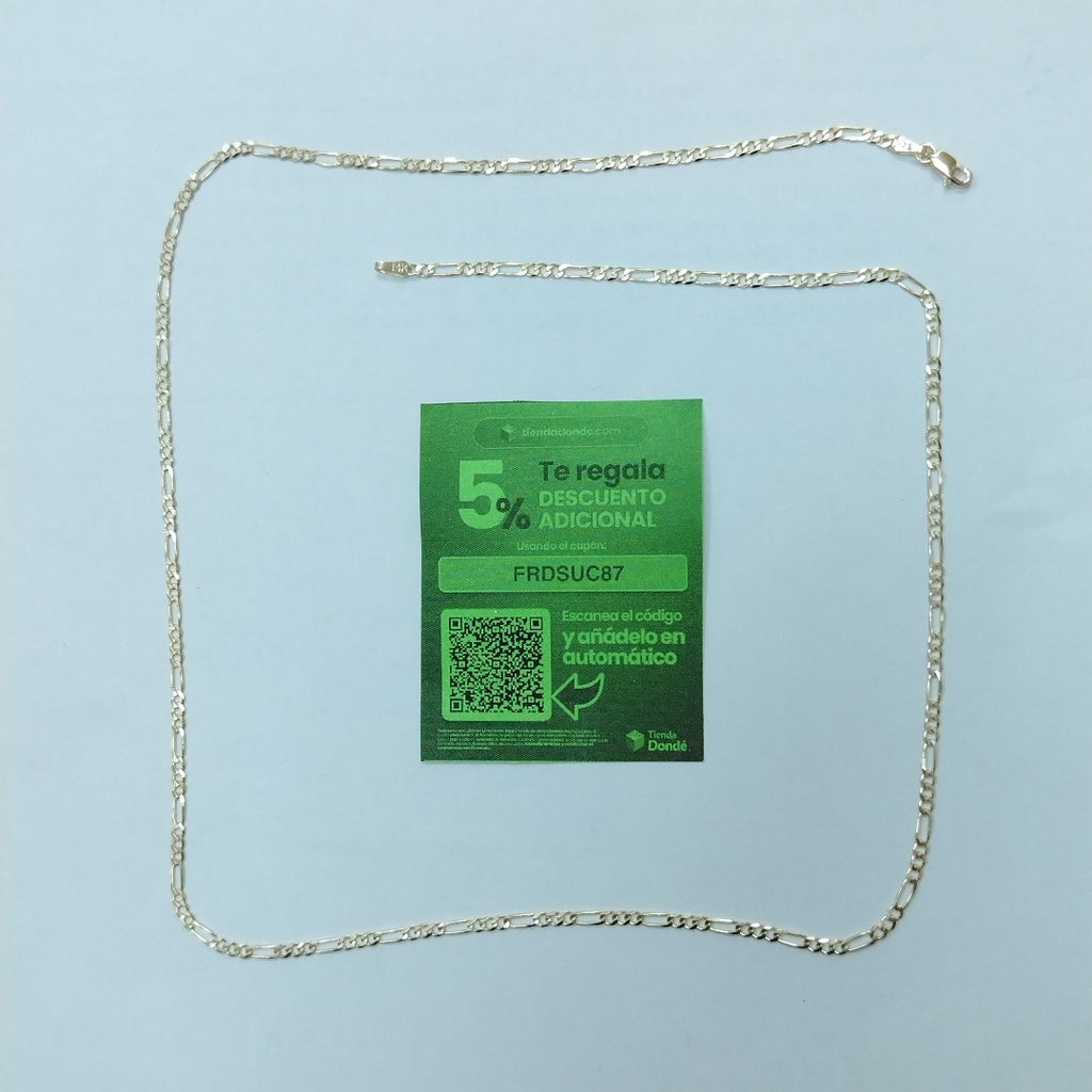 CADENA TEJIDO 3X1 5.6G 60 CM (NUEVO)