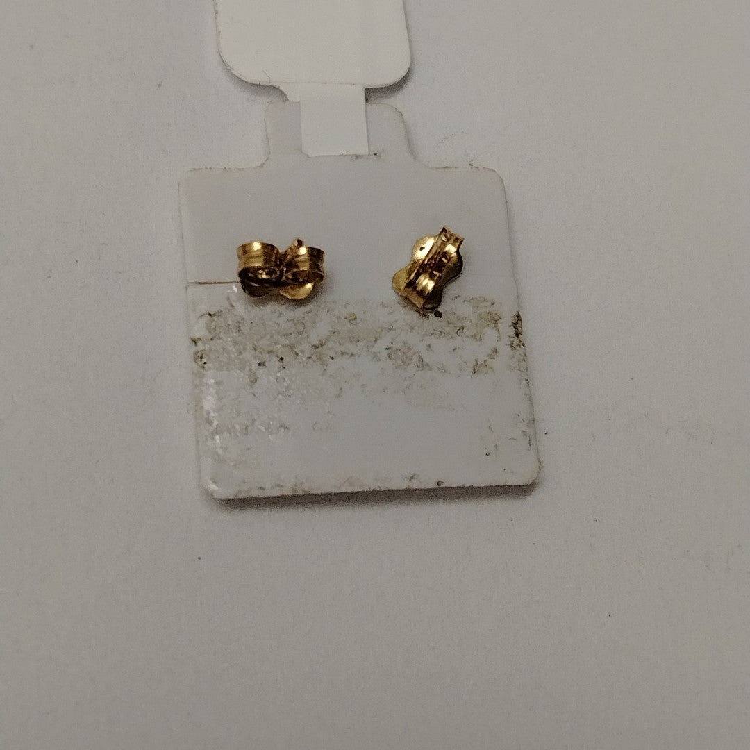 10341ARE20300B455 FRD25 ARETES ORO 14K 1.2GRS (NUEVO)
