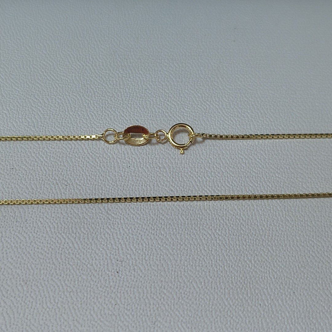 CADENA VENECIANA 2.1G 50 CM 14K (NUEVO)