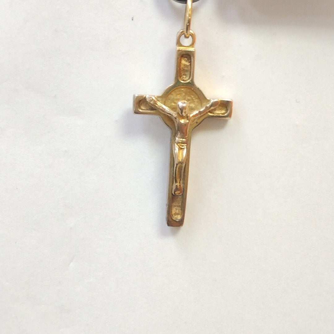 CRUCIFIJO ORO 10 K 6,10 GRMS (SEMINUEVO)