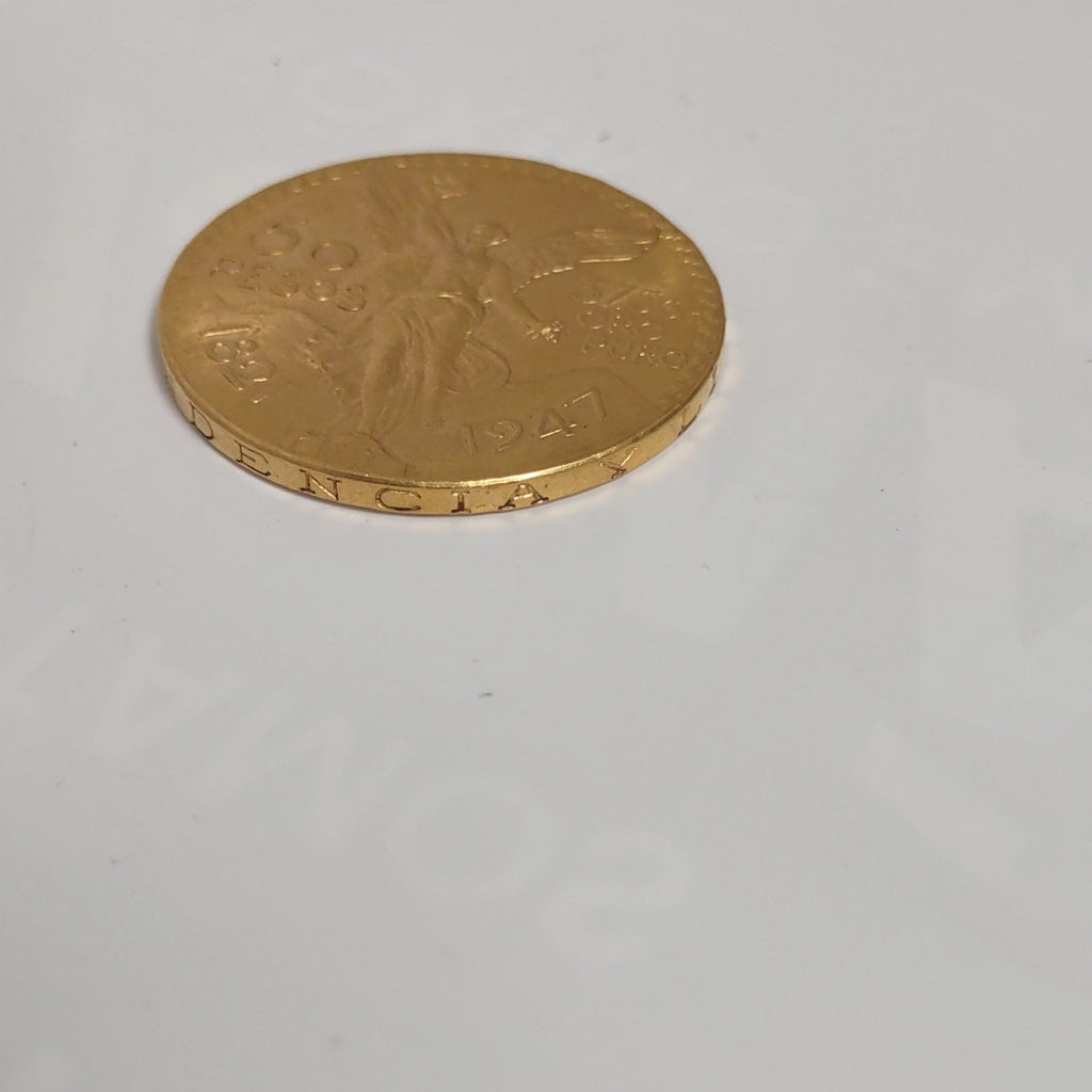 K1 41.6 GRMS 21 K IDENTIFICACIÓN MONEDA NOMINATIVA MONEDAS PESOS 50 PESO (SEMINUEVO)