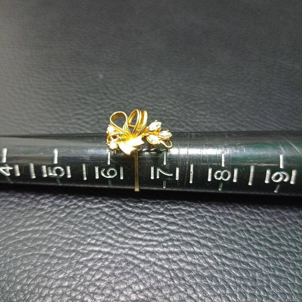 K1 2,70 GRMS 14 K ESPECIFICACIONES COMPLEMENTARIAS ANILLITO CON CIRCONIAS (SEMINUEVO)