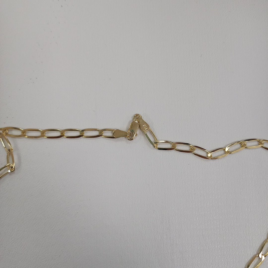 CADENA TEJIDO ESLABONES 10.9G 60 CM (NUEVO)