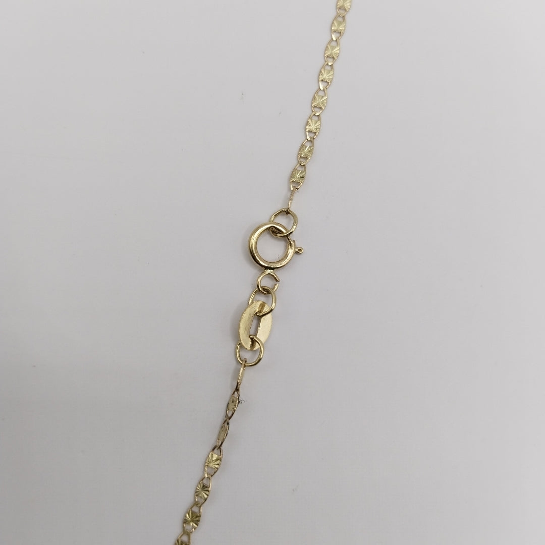 CADENA TEJIDO MARINERO 1.91GR 50 CM (NUEVO)