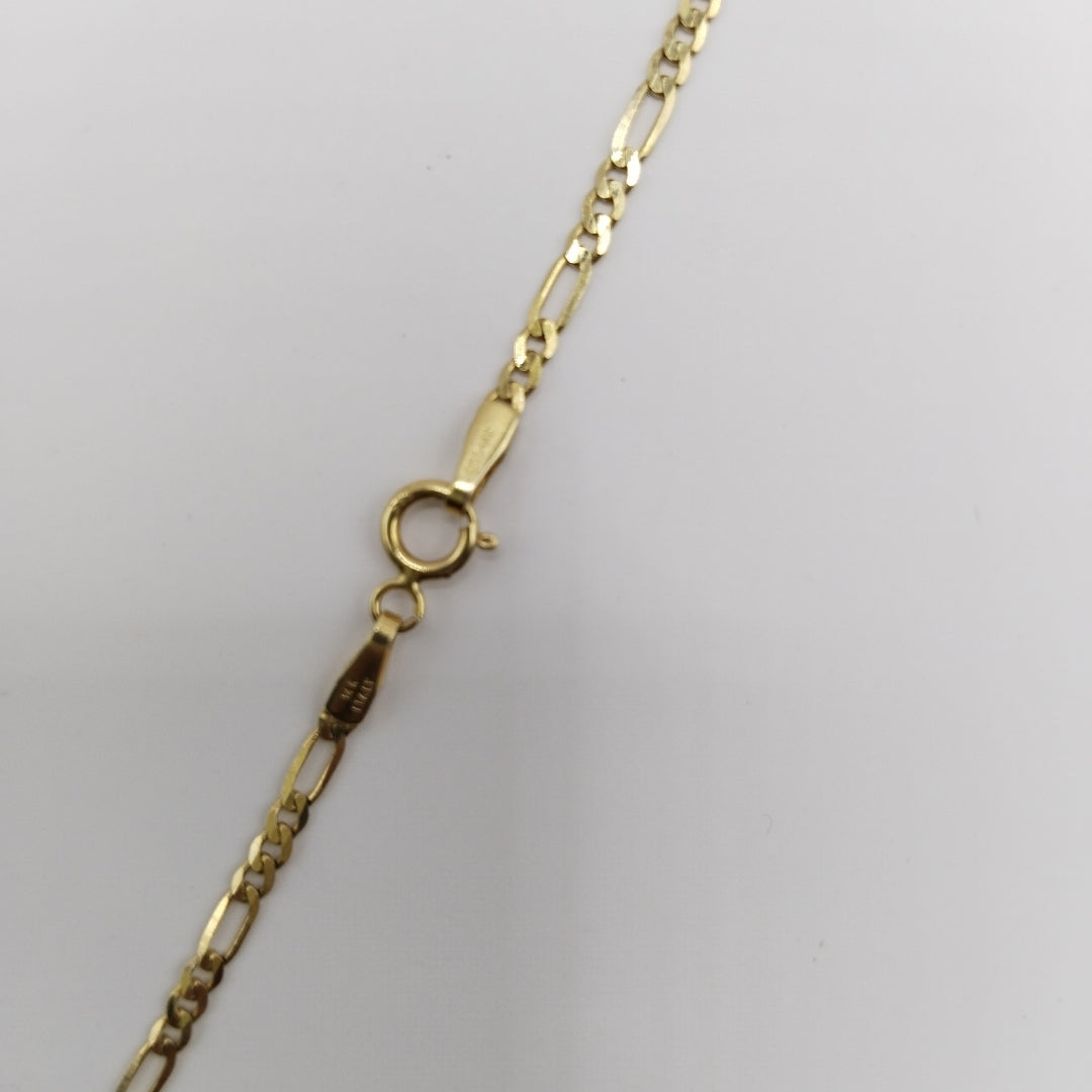 CADENAS CARTIER 3 1 AMARILLA ORO 14K 3.5 (NUEVO)