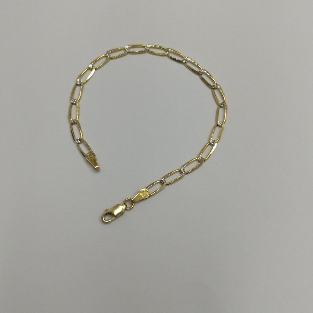 PULSERA TEJIDO ESLABONES 4G 18 CM (NUEVO)