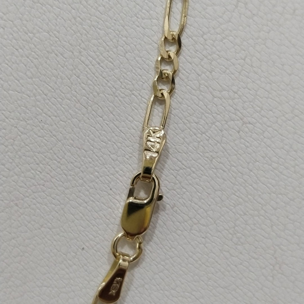 CADENA TEJIDO 3X1 5G 55 CM (NUEVO)