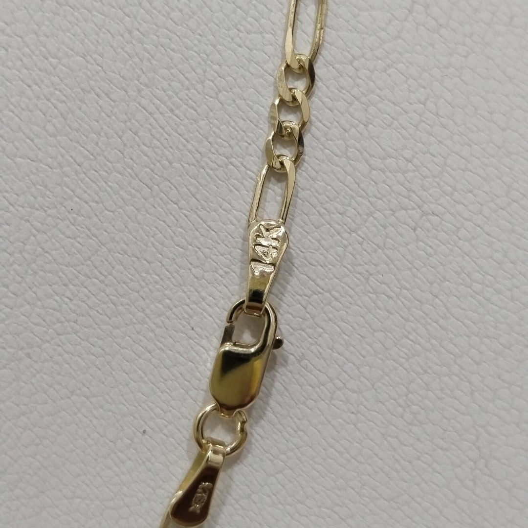 CADENA TEJIDO 3X1 5G 55 CM (NUEVO)