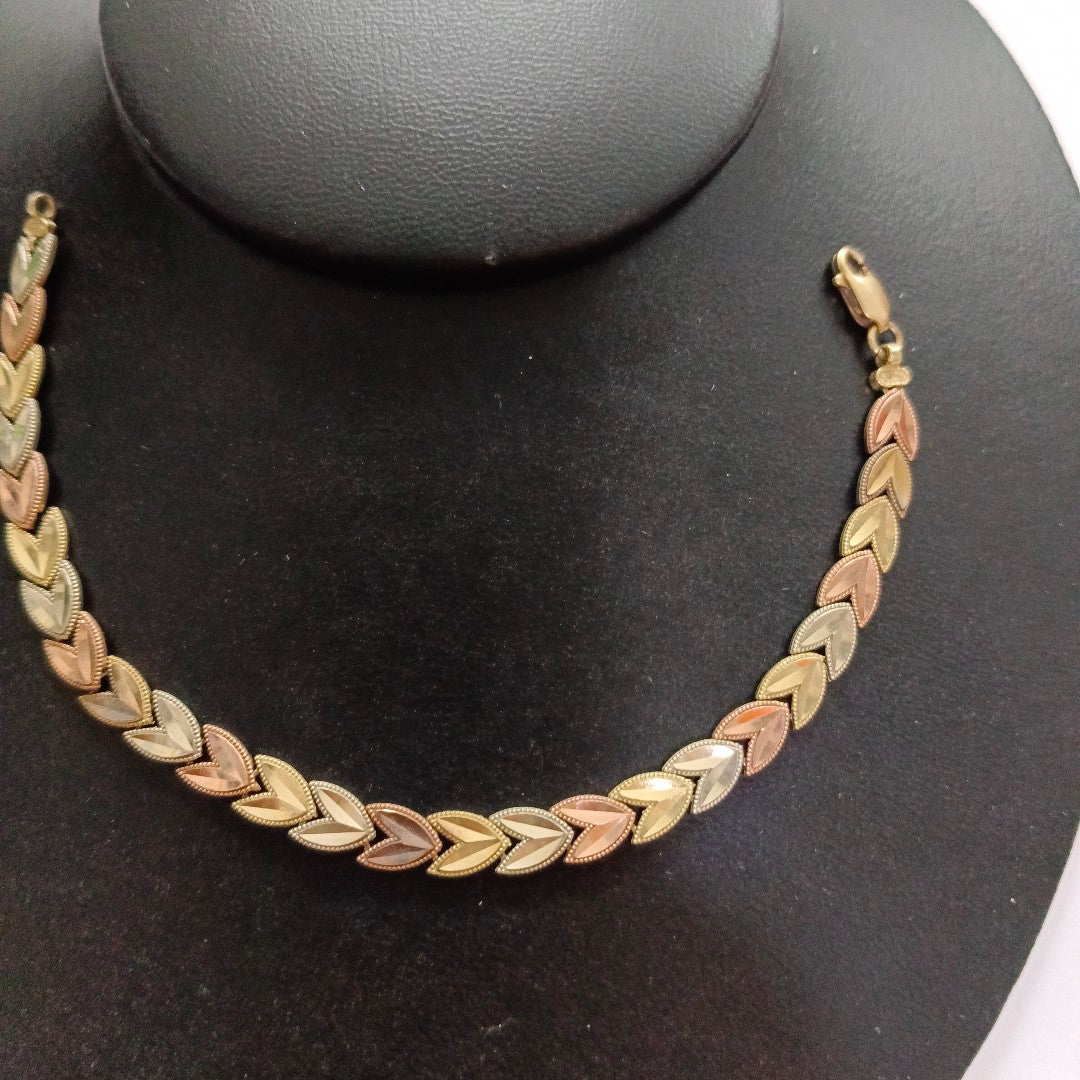 PULSERA ORO 10 K 7.6 GRMS (SEMINUEVO)