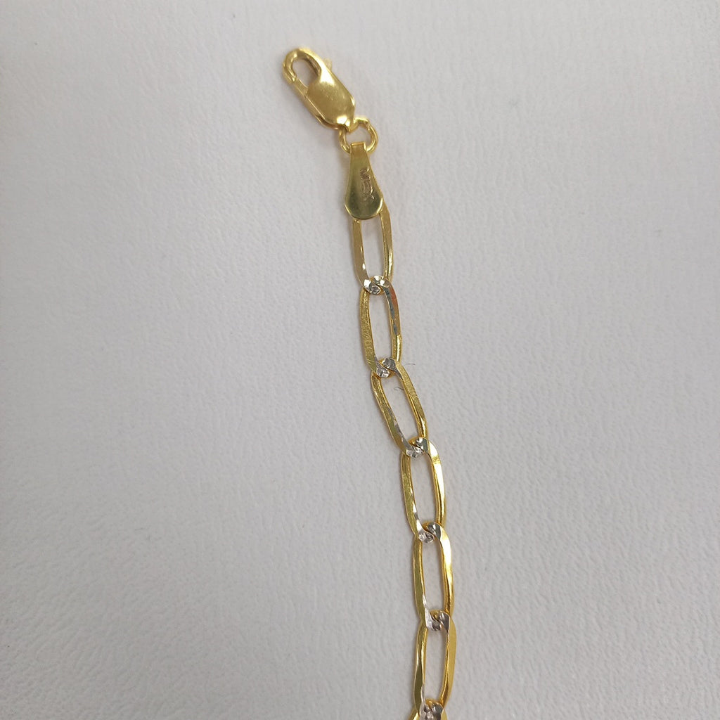 PULSERA TEJIDO ESLABONES 4.3G 21 CM (NUEVO)