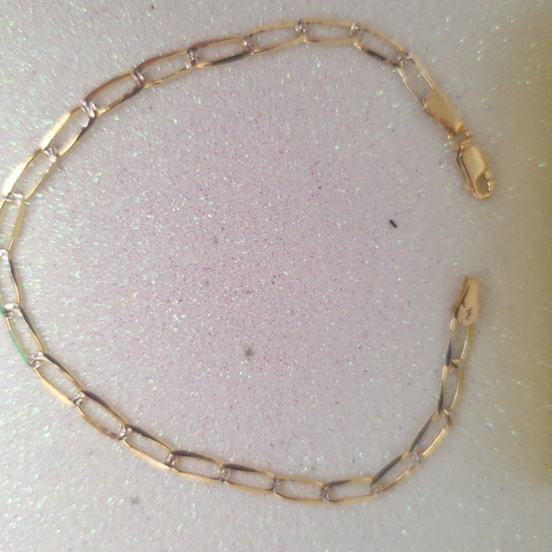 PULSERA TEJIDO ESLABONES 4.3G 21 CM (NUEVO)