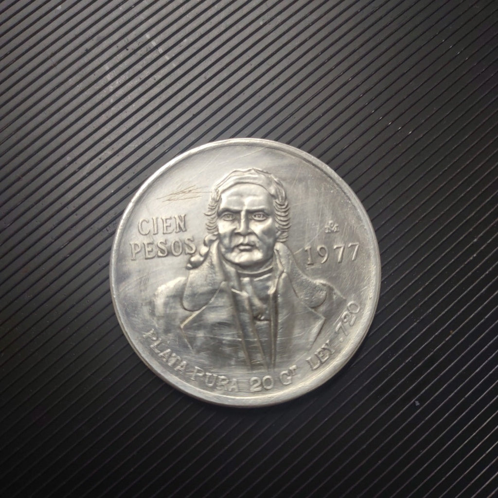 K1 27.7 GRMS PLATA .720 IDENTIFICACIÓN MONEDA NOMINATIVA MATERIALES PLATA (SEMINUEVO)