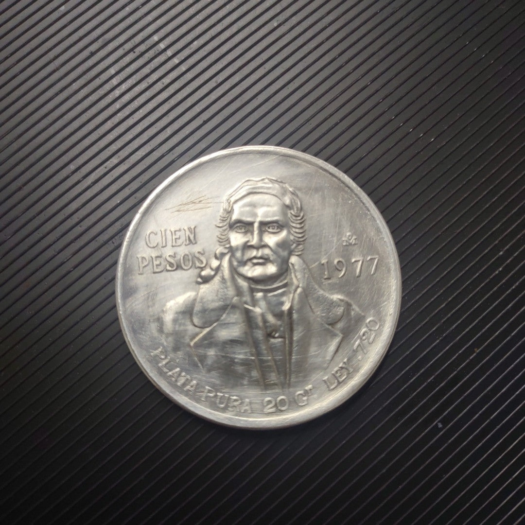 K1 27.7 GRMS PLATA .720 IDENTIFICACIÓN MONEDA NOMINATIVA MATERIALES PLATA (SEMINUEVO)