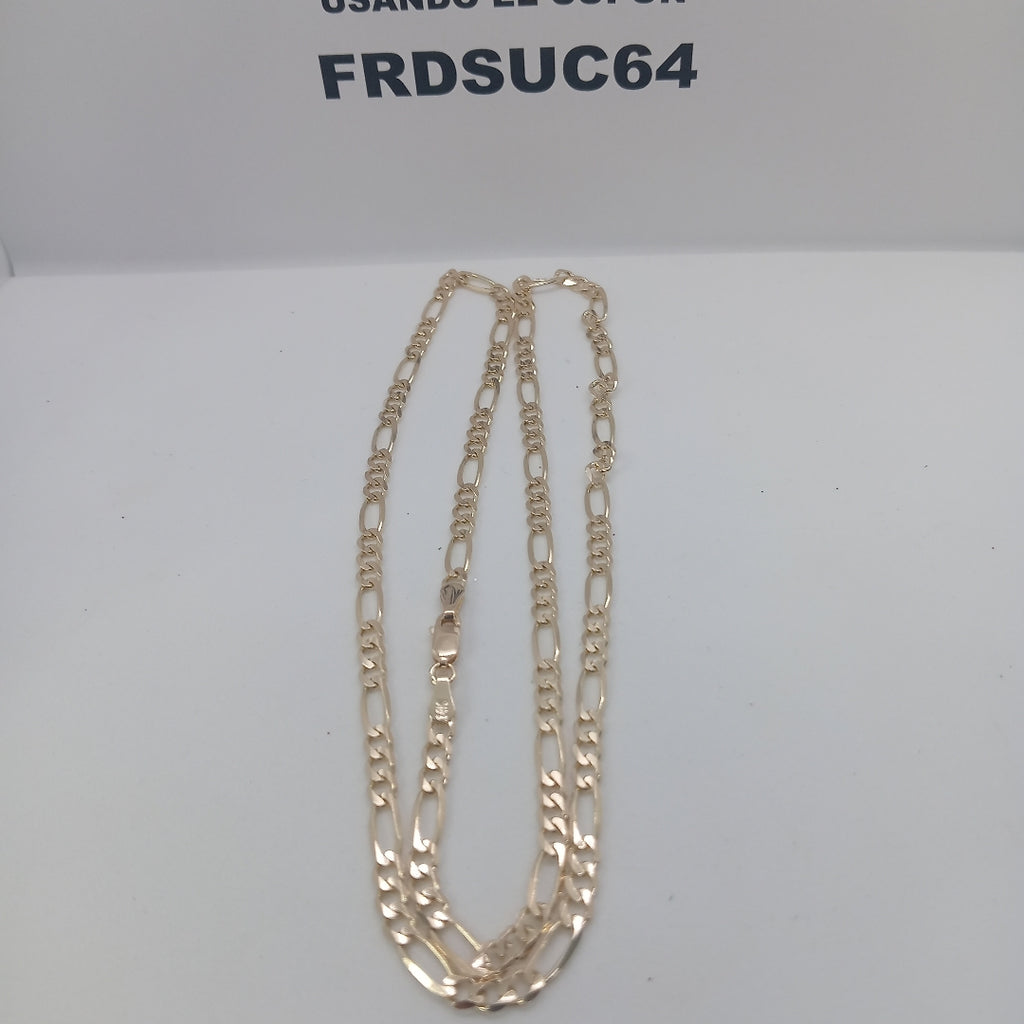 CADENA TEJIDO 3X1 13G 60 CM (NUEVO)