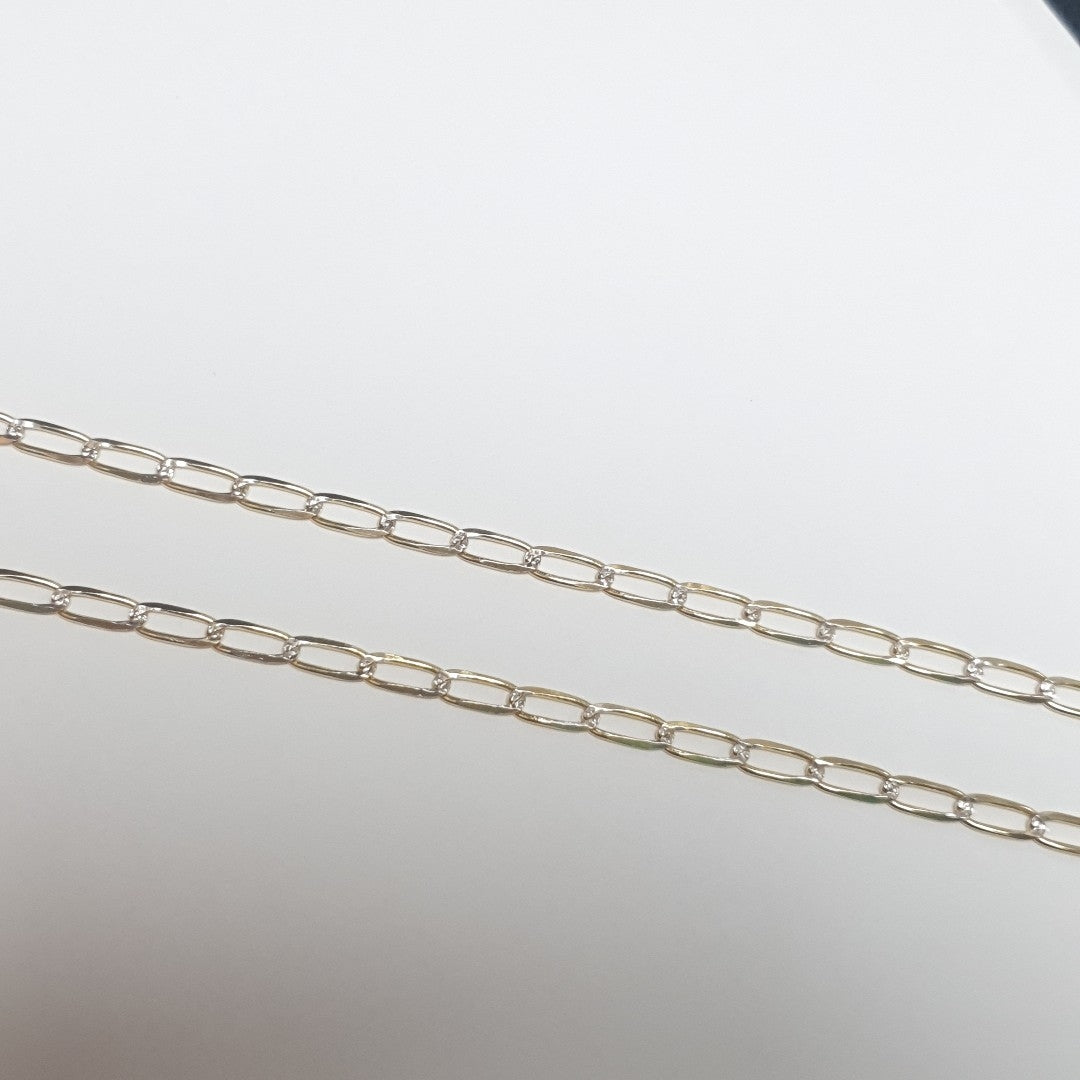 CADENA TEJIDO ESLABONES 11.2G 55 CM (NUEVO)