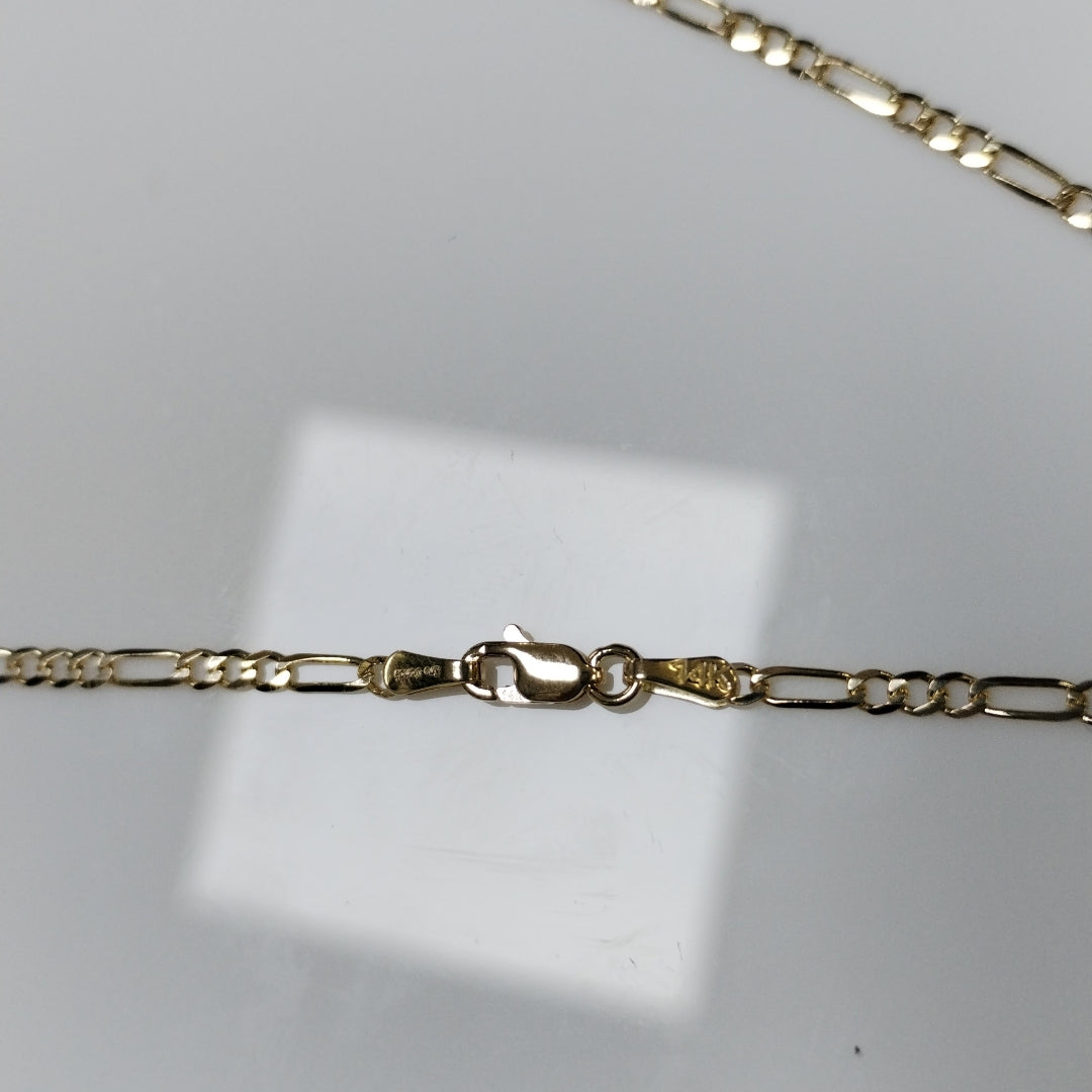 CADENA TEJIDO 3X1 5.7G 60 CM (NUEVO)