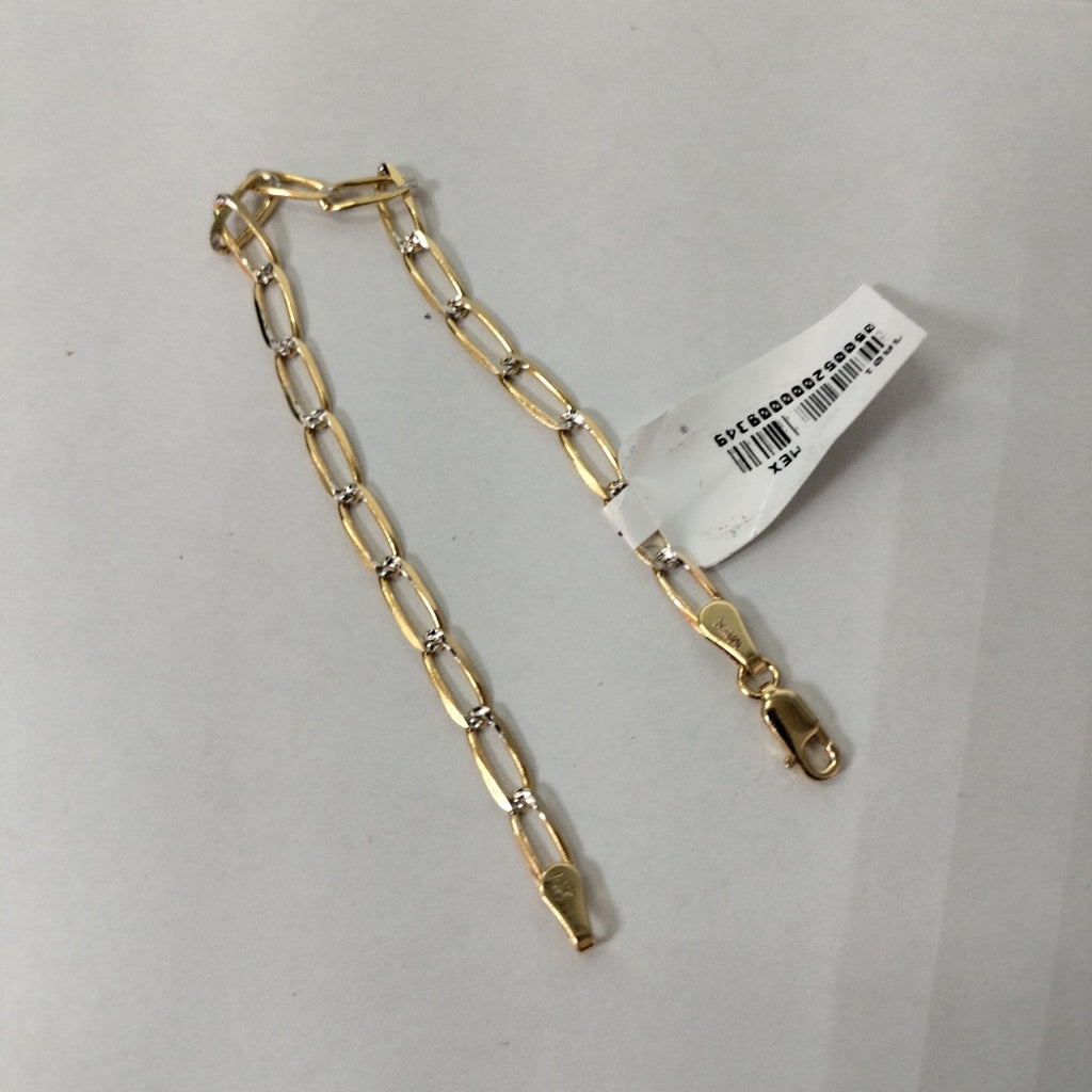 PULSERA TEJIDO ESLABONES 4G 18 CM (NUEVO)