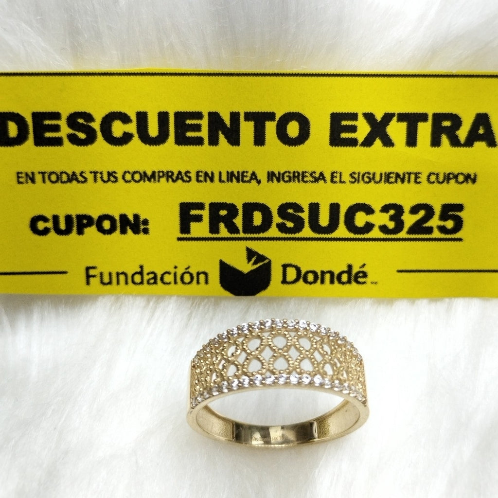 ANILLOS DAMA ORO 14K 2.6 (NUEVO)