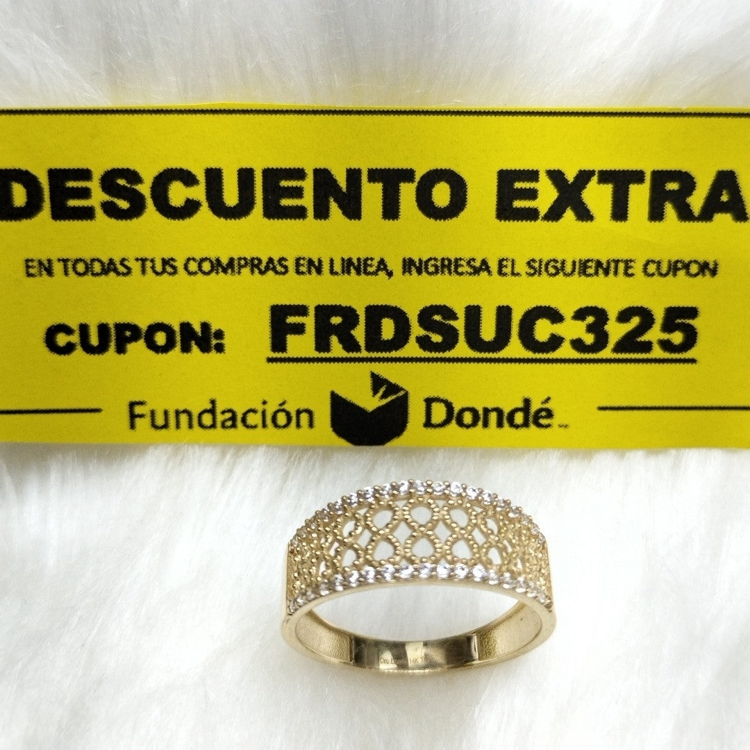 ANILLOS DAMA ORO 14K 2.6 (NUEVO)