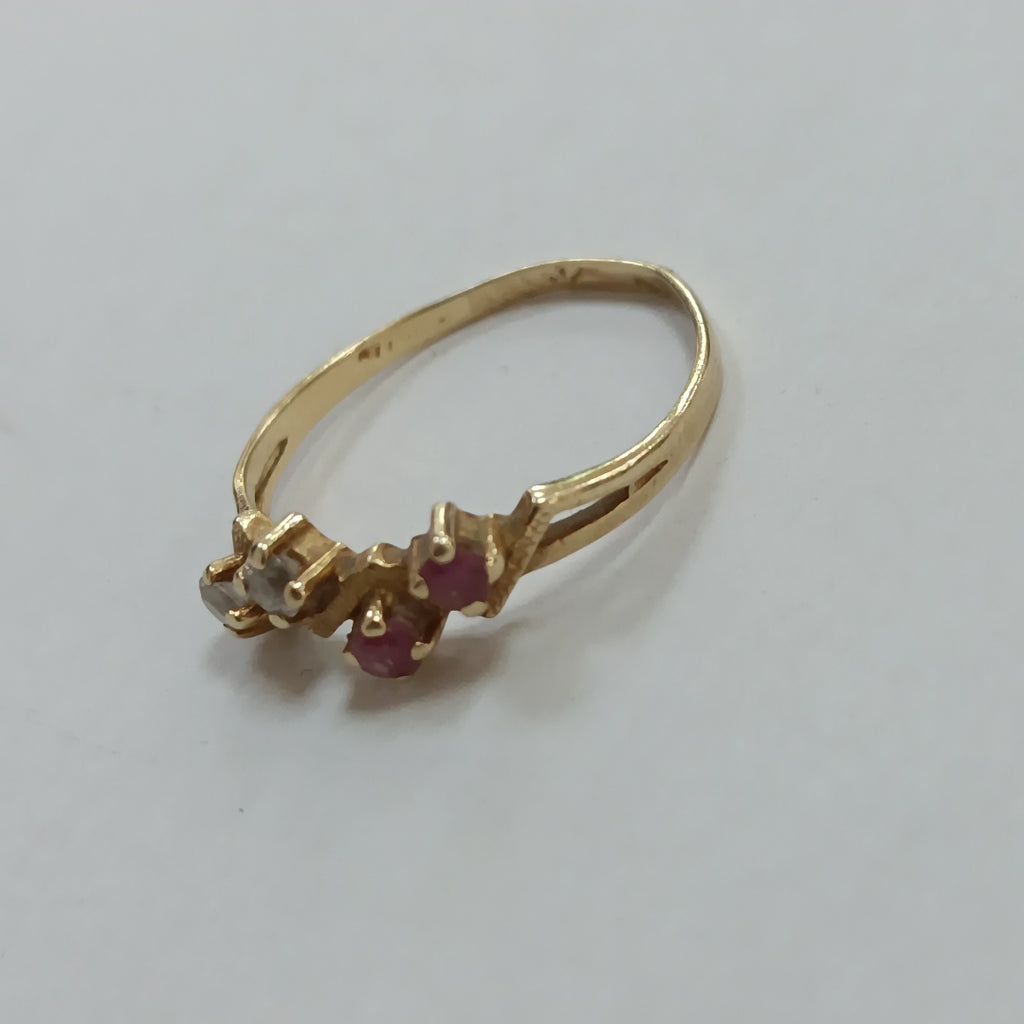 K1 1,30 GRMS 10 K ESPECIFICACIONES COMPLEMENTARIAS ANILLITO CIRCONIA Y PIEDRA DE (SEMINUEVO)